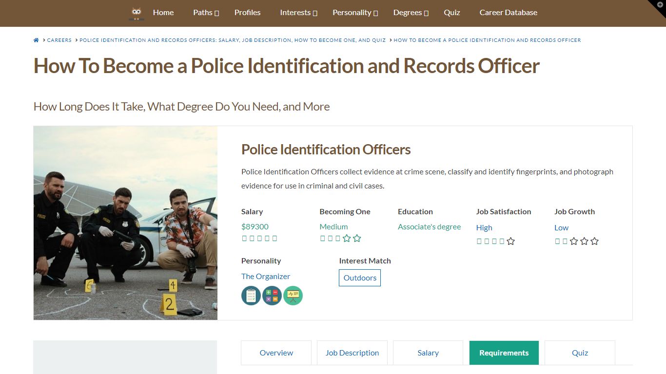 How To Become a Police Identification and Records Officer