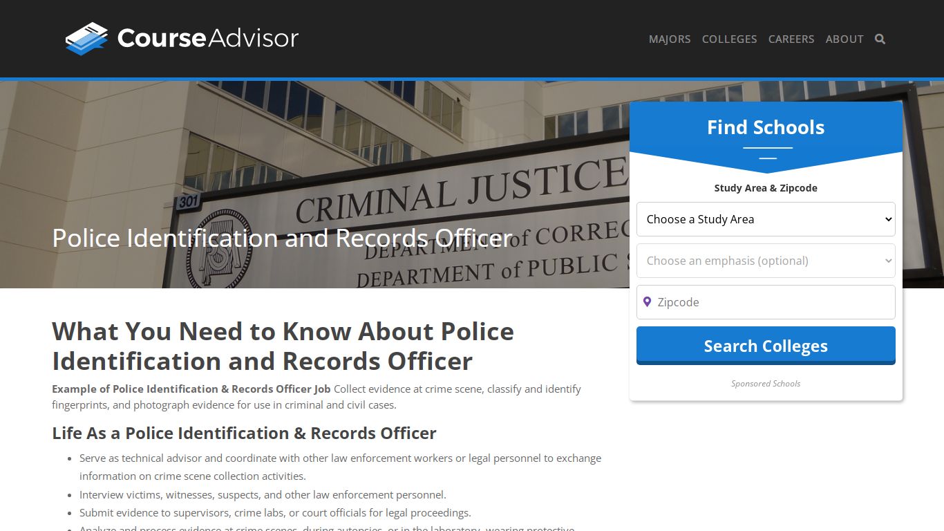 Is Police Identification and Records Officer a Good Job?
